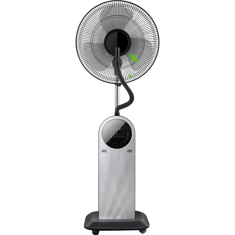 115,95 € Free Shipping | Pedestal fan Aigostar 99W 132×46 cm. Indoor humidifying fan Abs and pmma. Black Color