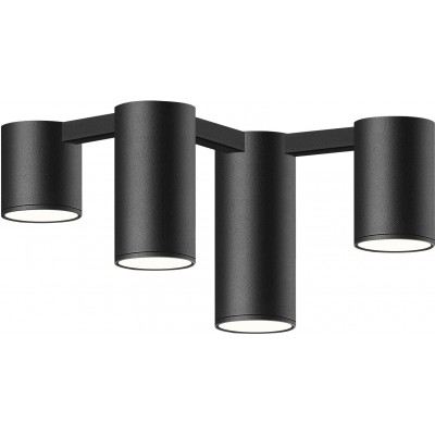 225,95 € Free Shipping | Indoor spotlight Cylindrical Shape 64×40 cm. Black Color