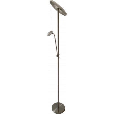 182,95 € Free Shipping | Floor lamp 30W Extended Shape 180 cm. Plated chrome Color