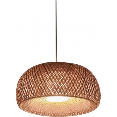 Lámpara colgante Forma Redonda Ø 45 cm. Color marrón