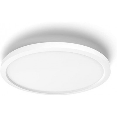 197,95 € Free Shipping | Indoor ceiling light Philips 24W Round Shape 40×40 cm. LED. Alexa and Google Home Living room, bedroom and lobby. Aluminum and PMMA. White Color