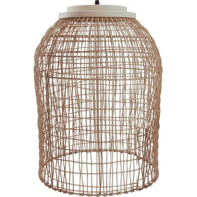 154,95 € Free Shipping | Outdoor lamp 3W Cylindrical Shape 46×34 cm. Solar recharge Terrace, garden and public space. Modern Style. Aluminum. Beige Color