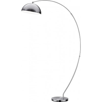 Lampada da pavimento Trio 4W Forma Sferica 180×33 cm. Camera da letto. Stile moderno. Metallo. Colore grigio