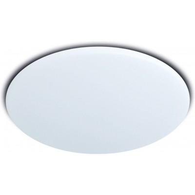 201,95 € Free Shipping | Indoor ceiling light 54W Round Shape 55×55 cm. Living room, dining room and lobby. Modern Style. Acrylic and Metal casting. White Color