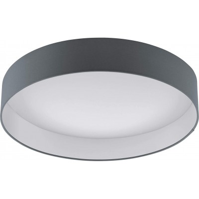 139,95 € Envio grátis | Luz de teto interna Eglo Ø 50 cm. Pmma. Cor preto