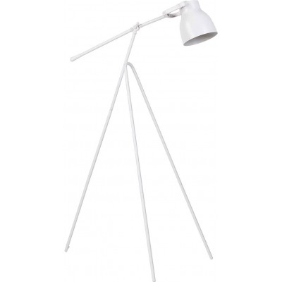 Lampadaire 53×43 cm. Trépied de serrage Salle à manger, chambre et hall. Couleur blanc
