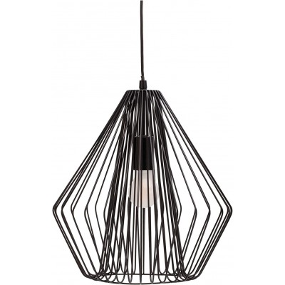 168,95 € Free Shipping | Hanging lamp 20W 37×35 cm. Dining room, bedroom and kids zone. Modern Style. Metal casting. Black Color