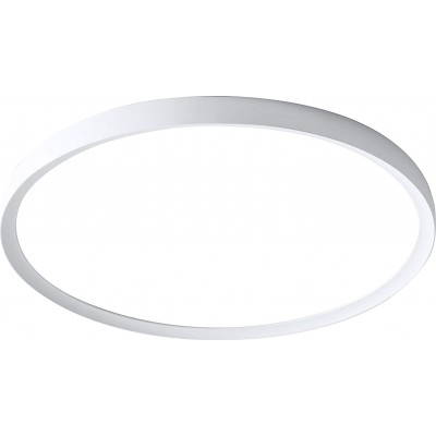 屋内シーリングライト 円形 形状 48×48 cm. リビングルーム, ベッドルーム そして ロビー. モダン スタイル. PMMA そして 金属. 白い カラー