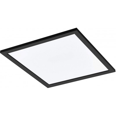 158,95 € Free Shipping | Indoor ceiling light Eglo 45×45 cm. Remote control Aluminum and pmma. White Color