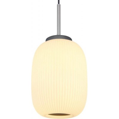 144,95 € Free Shipping | Hanging lamp 21W Cylindrical Shape 120 cm. Living room, dining room and bedroom. Gray Color