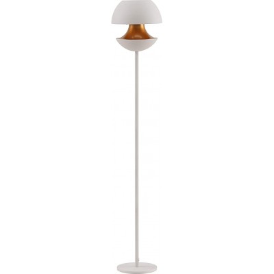 188,95 € Free Shipping | Floor lamp 6W 4000K Neutral light. Spherical Shape 165×25 cm. Living room, dining room and lobby. Modern Style. Aluminum. White Color