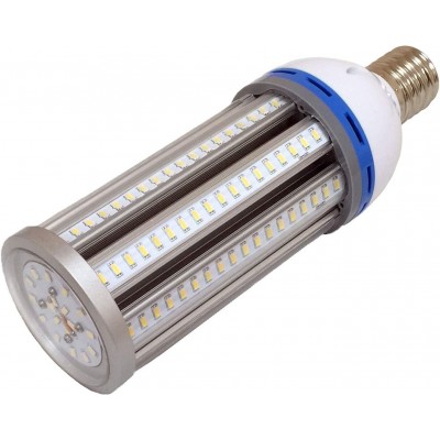 Ampoule LED 100W E40 LED 4000K Lumière neutre. Façonner Cylindrique 34×12 cm. LED Salle, salle à manger et hall. Couleur gris