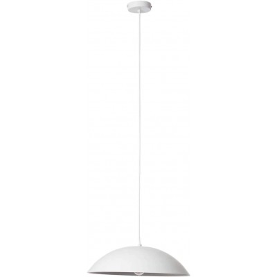 Lámpara colgante 60W Forma Esférica 116 cm. Salón, comedor y vestíbulo. Estilo moderno. Metal. Color blanco