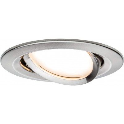 139,95 € Free Shipping | 3 units box Recessed lighting 18W 2700K Very warm light. Round Shape 8×8 cm. Adjustable LED. Remote control Living room, terrace and garden. Modern Style. Steel, Aluminum and Metal casting. Aluminum Color