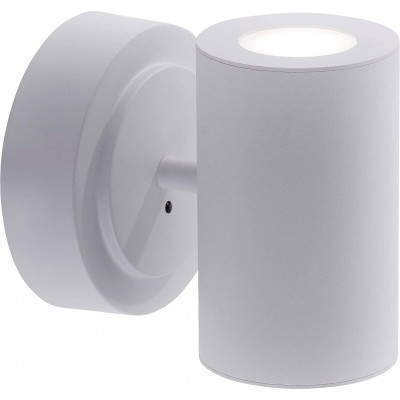 屋内スポットライト Trio 3W 円筒形 形状 15×13 cm. 双方向LED リビングルーム, ダイニングルーム そして ベッドルーム. 金属. 白い カラー