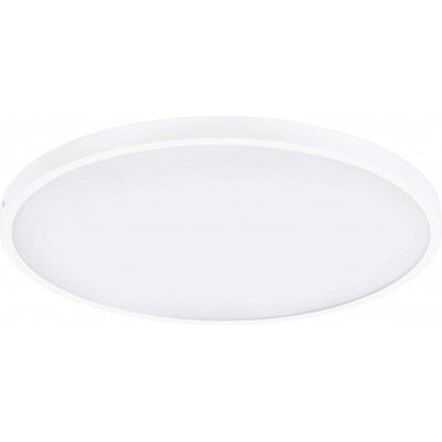 197,95 € Free Shipping | Indoor ceiling light Eglo 60×60 cm. LED Aluminum and pmma. White Color