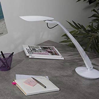 134,95 € Spedizione Gratuita | Lampada da scrivania 75×26 cm. LED regolabile Colore bianca