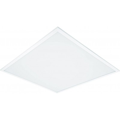 159,95 € Spedizione Gratuita | Pannello LED 36W 62×62 cm. Alluminio. Colore bianca