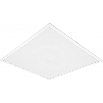 Plafón de interior 36W Forma Cuadrada 62×62 cm. LED Salón, dormitorio y vestíbulo. Aluminio. Color blanco