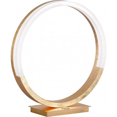 165,95 € Free Shipping | Table lamp 7W Round Shape 31×30 cm. Living room, dining room and bedroom. Acrylic. Golden Color