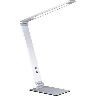 Lampada da scrivania 11W Forma Estesa 38×36 cm. LED articolabile Soggiorno, sala da pranzo e camera da letto. Alluminio e Metallo. Colore bianca