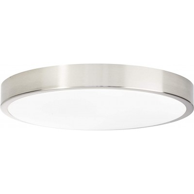 162,95 € Free Shipping | Indoor ceiling light 24W Round Shape 40×6 cm. Living room, bedroom and lobby. Modern Style. PMMA and Metal casting. White Color