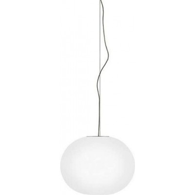 238,95 € 免费送货 | 吊灯 100W 球形 形状 147×36 cm. 客厅, 卧室 和 大堂设施. 铝. 白色的 颜色