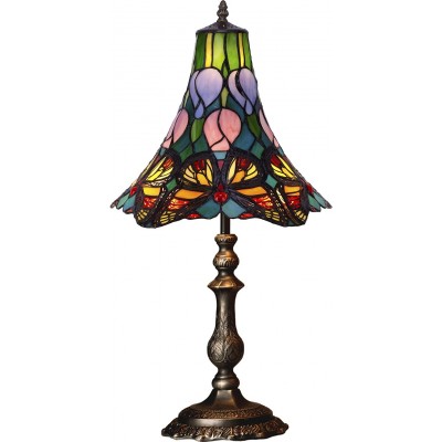 213,95 € Envoi gratuit | Lampe de table 60×35 cm. Conception de papillon Verre