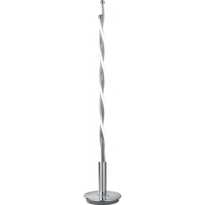 Настольная лампа Trio 8W 3000K Теплый свет. Удлиненный Форма 85×16 cm. Гостинная, столовая и спальная комната. Металл. Покрытый хром Цвет