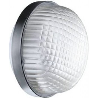 189,95 € Бесплатная доставка | Настенный светильник для дома 12W Сферический Форма 20×19 cm. LED Гостинная, столовая и лобби. Серый Цвет