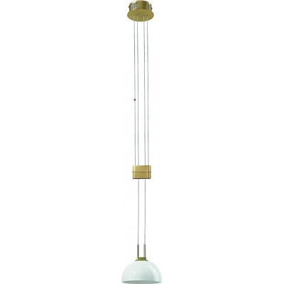 Lampe à suspension 6W Façonner Sphérique 200×17 cm. Salle, chambre et hall. Style moderne. Métal. Couleur blanc