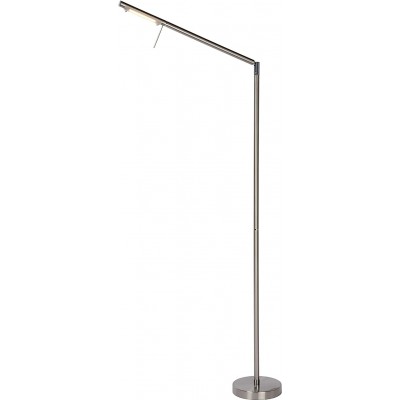193,95 € Free Shipping | Floor lamp 6W Extended Shape 172×61 cm. Articulable LED Living room, dining room and bedroom. Modern Style. Metal casting. Plated chrome Color