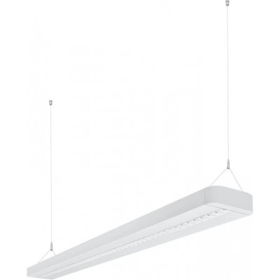 Lampada a sospensione 34W Forma Rettangolare 120×12 cm. LED Soggiorno, sala da pranzo e atrio. Colore bianca