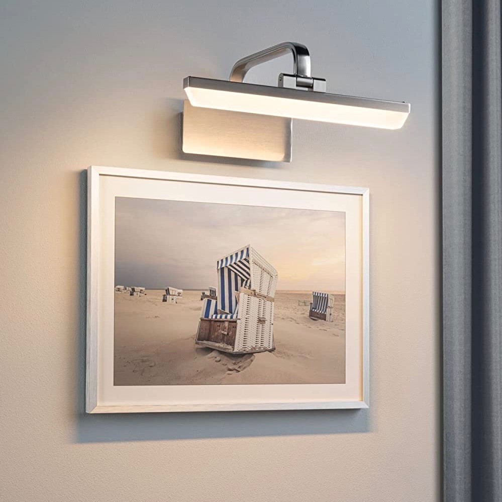 171,95 € Spedizione Gratuita | Illuminazione dell'immagine 6W 30×21 cm. LED Acrilico, alluminio e metallo. Colore alluminio