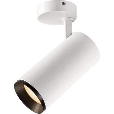 Innenscheinwerfer 28W Zylindrisch Gestalten 18×10 cm. Einstellbare LED Wohnzimmer, esszimmer und empfangshalle. Modern Stil. Polycarbonat. Weiß Farbe