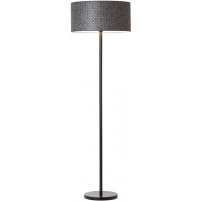 209,95 € Free Shipping | Floor lamp 40W Cylindrical Shape Living room, dining room and bedroom. Modern Style. Metal casting. Black Color