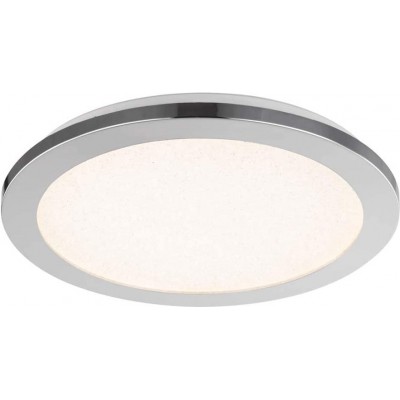 129,95 € Free Shipping | Indoor ceiling light Round Shape 45×45 cm. LED Living room, dining room and bedroom. Crystal, PMMA and Glass. Gray Color
