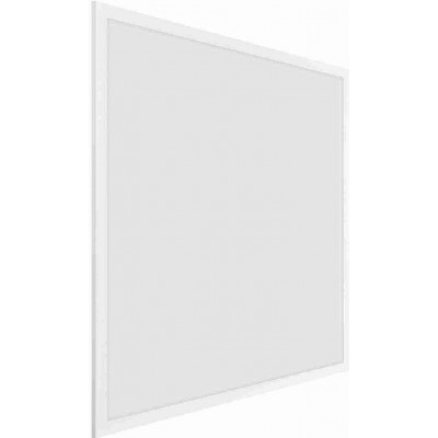 299,95 € Free Shipping | LED panel 33W LED 4000K Neutral light. 62×62 cm. Aluminum and pmma. White Color