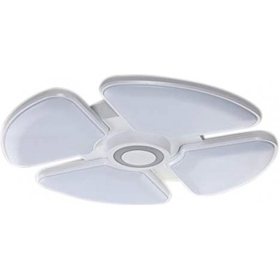 シーリングランプ 円形 形状 50×12 cm. リビングルーム, ベッドルーム そして ロビー. 金属. 白い カラー