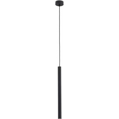 Hanging lamp 4W Extended Shape 130×8 cm. Living room, dining room and bedroom. Modern Style. Steel. Black Color