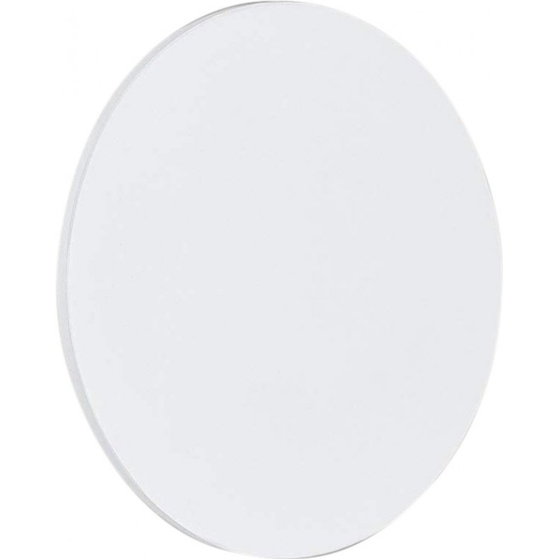 124,95 € 免费送货 | 室内壁灯 圆形的 形状 20×20 cm. 客厅, 饭厅 和 大堂设施. 钢. 白色的 颜色