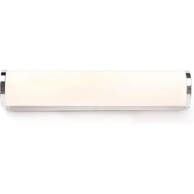 137,95 € Envío gratis | Iluminación de muebles 15W 2700K Luz muy cálida. 40×9 cm. LED Metal y vidrio. Color cromado