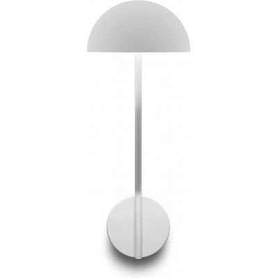 Настенный светильник для дома 6W 3000K Теплый свет. Сферический Форма 41×18 cm. LED Спальная комната. Классический Стиль. Акрил и Металл. Белый Цвет