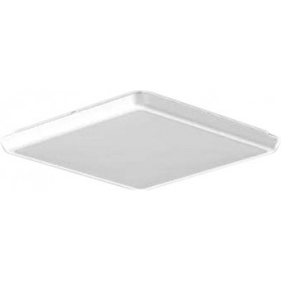 Indoor ceiling light 25W Square Shape 30×30 cm. LED Dining room, bedroom and lobby. PMMA. White Color
