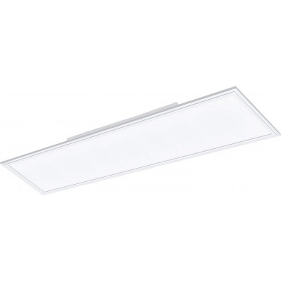 246,95 € Envoi gratuit | Éclairage encastré Eglo 32W 120×30 cm. LED Aluminium et pmma. Couleur blanc