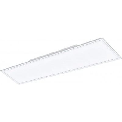 258,95 € Free Shipping | Recessed lighting Eglo 32W Rectangular Shape 120×30 cm. LED Living room, dining room and bedroom. Modern Style. Aluminum and PMMA. White Color