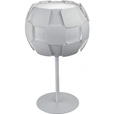 173,95 € Free Shipping | Table lamp 60W 74×28 cm. Glass. White Color