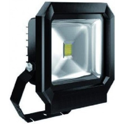 252,95 € Free Shipping | Flood and spotlight 30W 27×24 cm. LED Steel. Black Color