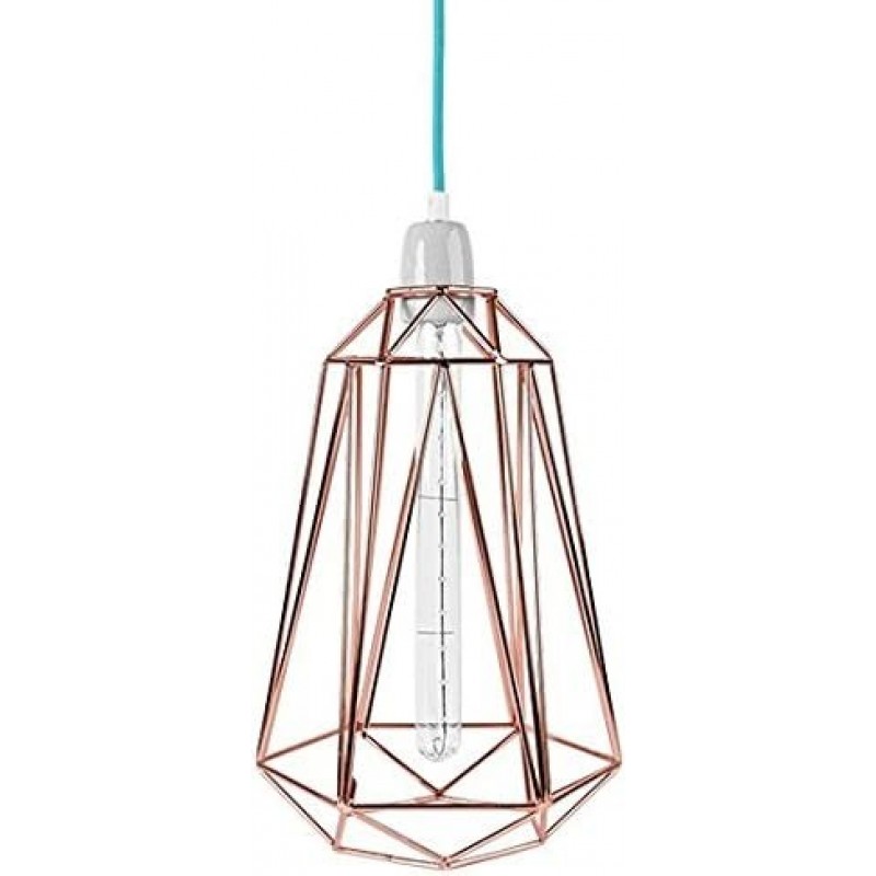 79,95 € Free Shipping | Hanging lamp 40W 39×21 cm. Living room, dining room and bedroom. Industrial Style. Metal casting. Golden Color