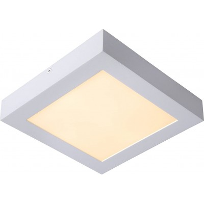 198,95 € Free Shipping | Indoor ceiling light Square Shape 22×22 cm. Dining room, bedroom and lobby. Modern Style. Metal casting. White Color
